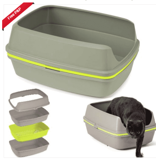 cat sieve litter tray
