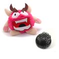 thumbnail image 1 of Pet Dog Plush Toy Electric Bouncing Ball Various Animal Head Sound Vibration Anti-bite Toy Ball-8, 1 of 3