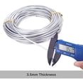 thumbnail image 4 of 65 Feet 7 Gauge Silver Aluminum Wire Bendable Metal Sculpting Wire for Bonsai Trees Floral Skeleton Making Home Decors and Other Arts Crafts Making, 4 of 7
