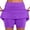 7# Purple, variant on Spring Skorts for Woman 2026 Plus Size Skorts with Pockets Tummy Control Athletic Tennis Golf Skirt Dressy Causal Red L