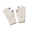 thumbnail image 2 of Guantes mágicos térmicos elásticos con pantalla táctil de invierno para mujer Guantes de mensajes de de lana gruesa de punto de lana cálida para blanco Sunnimix guantes de punto de invierno, 2 of 8