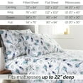 thumbnail image 7 of Grand Symphony Printed Cotton Sheet Set by SouthShore Fine Linens, 7 of 7