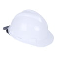 thumbnail image 2 of Casco de seguridad Gorra de plástico para casco, protección portátil ajustable para la cabeza para trabajadores, color blanco Advancent AF000052-03, 2 of 7