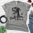 thumbnail image 2 of Great Dane Mom T-shirt, Unisex Women's Shirt, Great Dane Owner, Best Dog Mom Gift, Dark Heather Gray, 3X-Large, 2 of 6