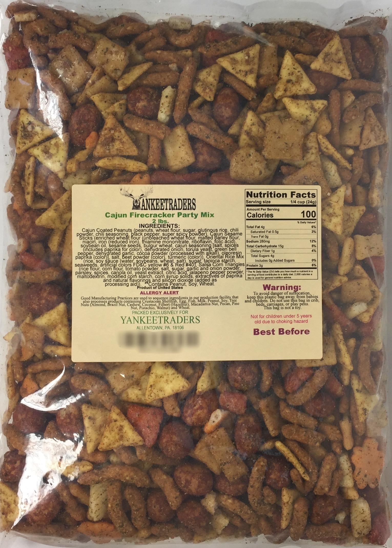 YankeeTraders Cajun Firecracker Party Mix 2 lbs. by DV Food