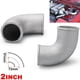 thumbnail image 2 of Codo de Aluminio de 2 `` Carpintero de Tubo de 90  degree Intercooler Bend para Coche, 2 of 6