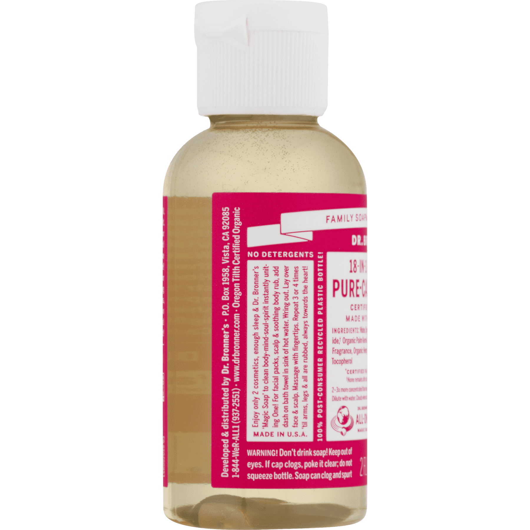 Dr. Bronner's - Pure-Castile Bar Soap (Rose, 5 ounce) - Made with Organic  Oils, For Face, Body and H…See more Dr. Bronner's - Pure-Castile Bar Soap