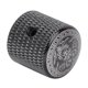 thumbnail image 3 of 3 piezas Perilla negra con patrón grabado Perilla de cúpula de metal giratoria Pieza de repuesto, 3 of 9