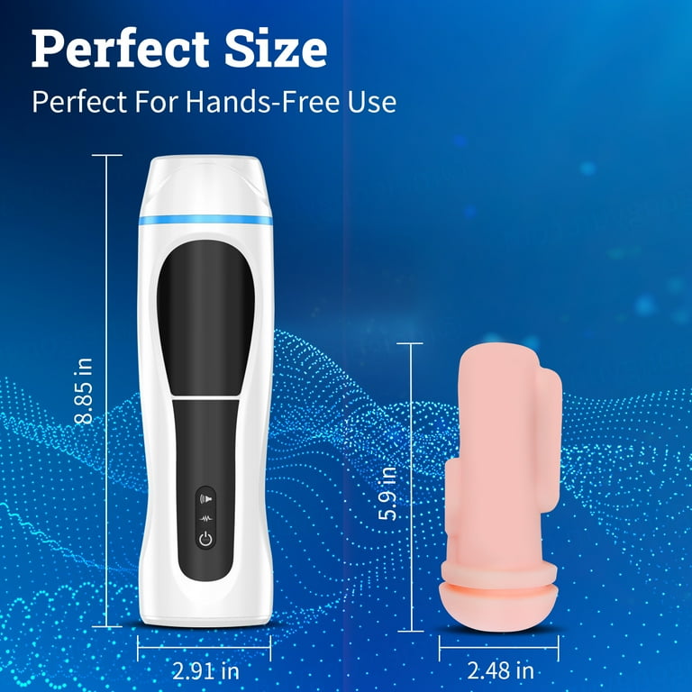 MonNn Automatic Male Masturbator Cup with 7 Vibration & Thrusting Modes,  Voice System for Stimulation, Adult Electric Pocket Stroker, Sex Toys for  Men