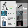 thumbnail image 5 of Microscopio digital Ninyoon 4K WiFi 50-1000X USB para iPhone, 5 of 5