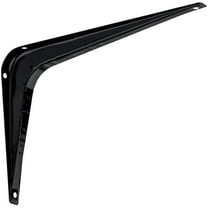 National Hardware N218-917 211BC Shelf Bracket in Black