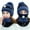Navy Blue-3PCS, variant on Women Winter Hat Set of 3, Warm Knit Beanie Hat Scarf Mask Set with Fleece Lined Skull Caps Neck Scarves