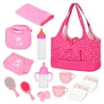 thumbnail image 1 of Juego de accesorios para muñecas ECORELF, 13 piezas para muñecas de 14 a 18 pulgadas, 1 of 8