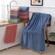thumbnail image 1 of Juego de toallas Coral Fleece - Toallas de baño y facial suaves y absorbentes de 2 piezas, 35x75cm y 70x140cm, verde rosa café azul, 1 of 6