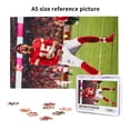 thumbnail image 5 of Rompecabezas de 1000 piezas con imágenes de Patrick-Mahomes para adultos y niños, regalos de Navidad, 5 of 5