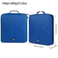thumbnail image 2 of Coofit CD Case 160 Capacity Nylon Heavy Duty DVD Holder CD Organizer CD Storage Case, 2 of 10