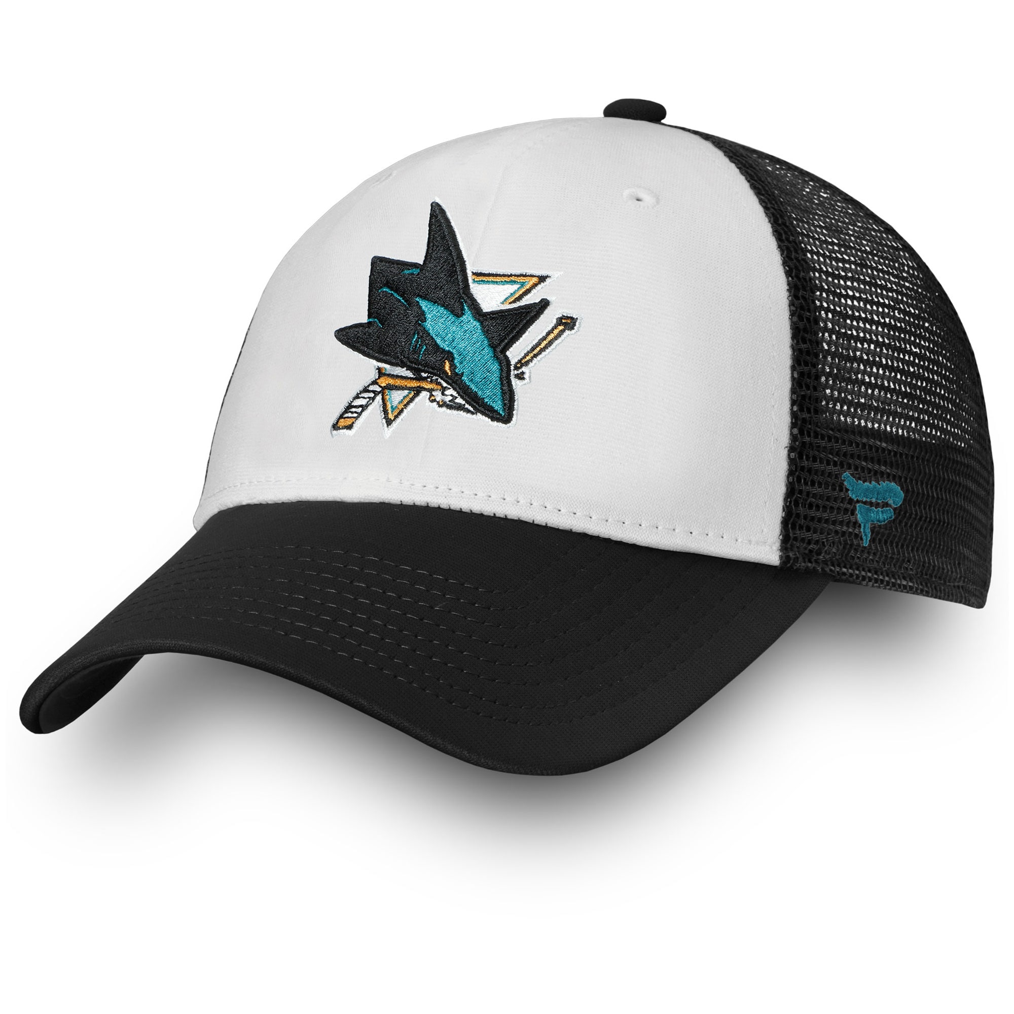 san jose sharks trucker hat