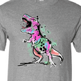 thumbnail image 4 of Inktastic Graffiti Paint Splatter T-Rex T-Shirt, 4 of 5