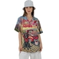 thumbnail image 4 of Be My Valentine's Labrador Retriever Truck Full of Love Flower Balloon Hawaiian Shirt Breathable Summer Unisex Merch Lab Dog Lover Gifts - 02029, 4 of 6