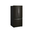 thumbnail image 2 of Whirlpool WRF560SMHV - Refrigerator/freezer - french door bottom freezer - niche - width: 30 in - depth: 35.6 in - height: 68.1 in - 19.7 cu. ft - black stainless steel, 2 of 13