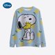 thumbnail image 3 of Sudadera con capucha para mujer, nueva moda de otoño/invierno, sudadera con estampado de dibujos animados de Snoopy Y2K, abrigo de cuello redondo, sudadera holgada de manga larga sin sombrero, 3 of 5