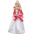 thumbnail image 1 of Muñeca Barbie Holiday Sparkle con vestido festivo y accesorios, 1 of 1