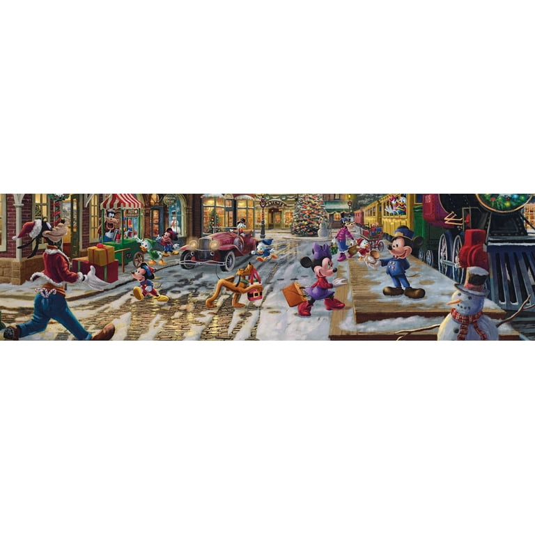Ceaco 1000-Piece Thomas Kinkade Holiday Candy Cane Express