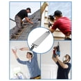 thumbnail image 5 of 6-9ft 8-13ft 9-15ft Telescoping Plank, Aluminum Work Plank, Aluminum Extension Plank 440lbs Capacity, Aluminum Scaffolding Plank with Skid-Proof Scaffolding Platform Scaffold Ladder Accessory, 5 of 8
