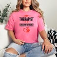 thumbnail image 2 of My Therapist Is A Labrador Retriever, Crunchberry Comfort Colors T-Shirt, 2XL, 2 of 3