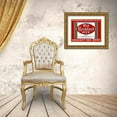 thumbnail image 3 of Vintage Booze Labels 32x25 Gold Ornate Wood Framed with Double Matting Museum Art Print Titled - Old Rockford Beer, 3 of 4