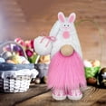 thumbnail image 2 of Riforla Easter Decoration Easter Decorative Handmade Plush Handmade Plush Easter Bunny Easter Decoration Rabbit Easter Bunny for Table Decoration A_001, 2 of 9