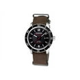thumbnail image 2 of Wenger Men's 01.0851.121 Roadster Black Night Black Dial Brown Leather Strap Watch, 2 of 2