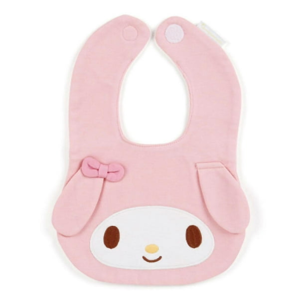 Baby Bibs Soft Cotton Cloth Cute Animal Patterns Good Water Absorption Infant Drool Bibs Pink