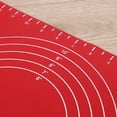 Voiceine High Temperature Resistant Silicone Baking Mat with Measurements Non Stick Non Pastry