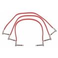 thumbnail image 2 of Cable de Interconexión Ernie Ball Rojo 12” Flat Ribbon Paquete de 3, 2 of 4