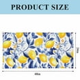 thumbnail image 6 of Summer Lemon Fluorescent Light Covers for Ceiling Lights 4x2 feet,4 Pack Magnetic Light Filters for Classroom,Watercolor Yellow Blue Garden Floral Fluorescent Light Shade Panel for Office School, 6 of 9