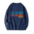 thumbnail image 1 of 2023 Chandail en Molleton Mode pour Femmes 50 % de Réduction Liquidation Mode Femme Imprimé Col Rond Manches Longues Chandails en Molleton Sans Capuche T-Shirt Hauts Amples Blouse, 1 of 2