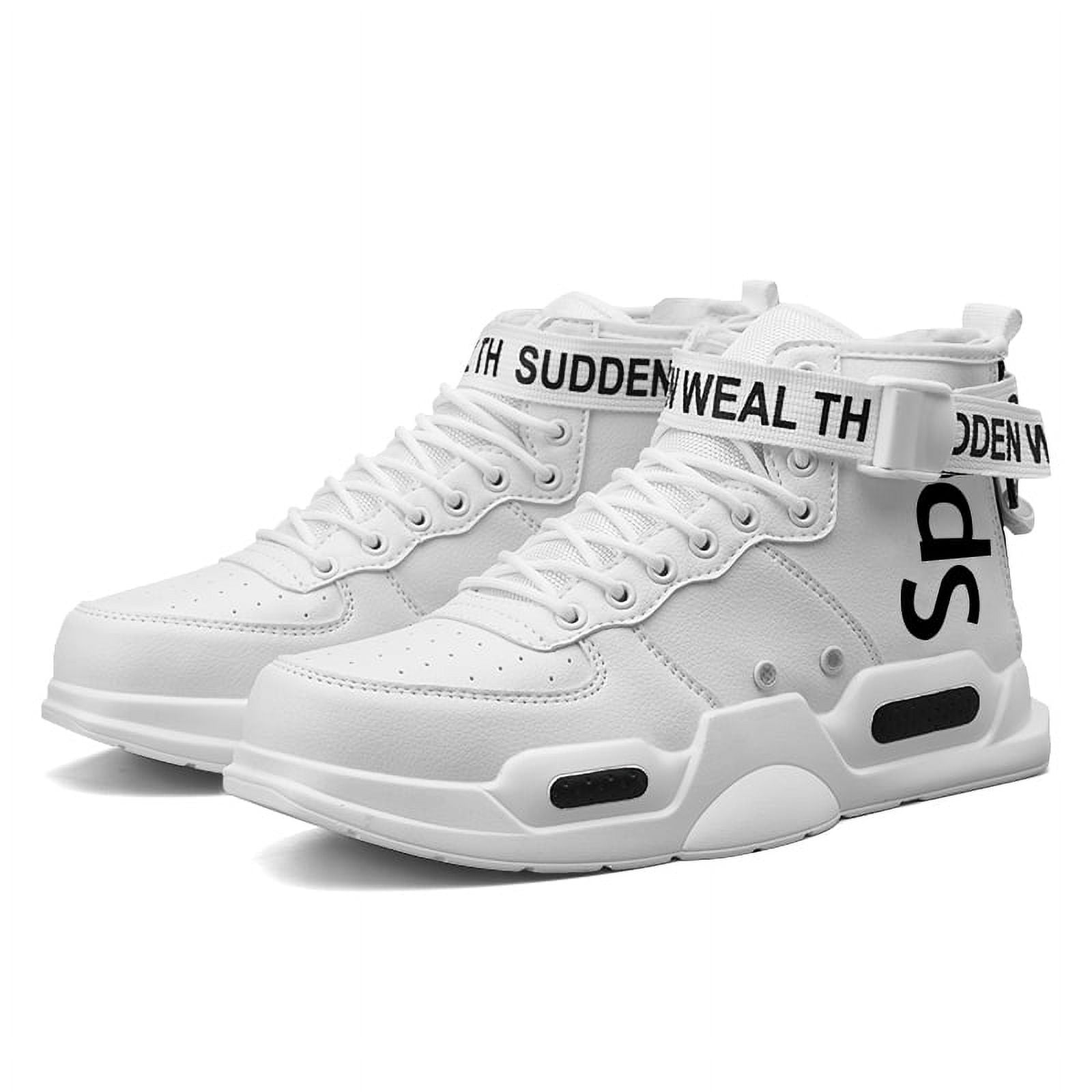 Gaorui Lot Fashion Men Casual Shoe High Top Sport Outdoor Athletic Running  Sneaker Boot White : : Clothing, Shoes & Accessories