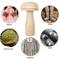 thumbnail image 1 of YAOMOBB Cute Mushroom-shaped Darning Tool Set Cute Mushroom Shape Sewing Tool Set Wooden Organizer for Home Sewing, 1 of 5