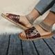 thumbnail image 5 of Zapatillas con punta abierta y plana para mujer, sandalias cómodas, informales, cómodas, para playa Wmkox8yii hj789, 5 of 7