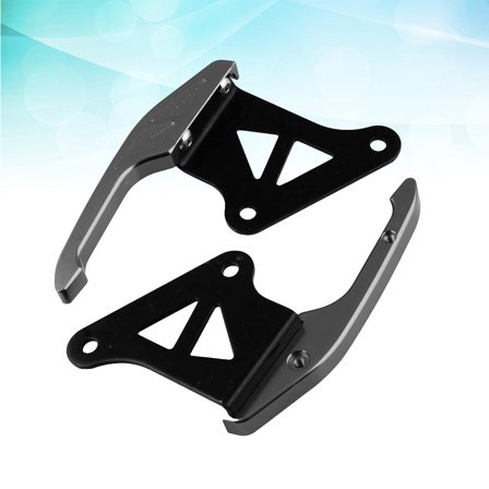 Raindrops  Grab Handle Rear Modification Motorcycle Accessories Dark Grey