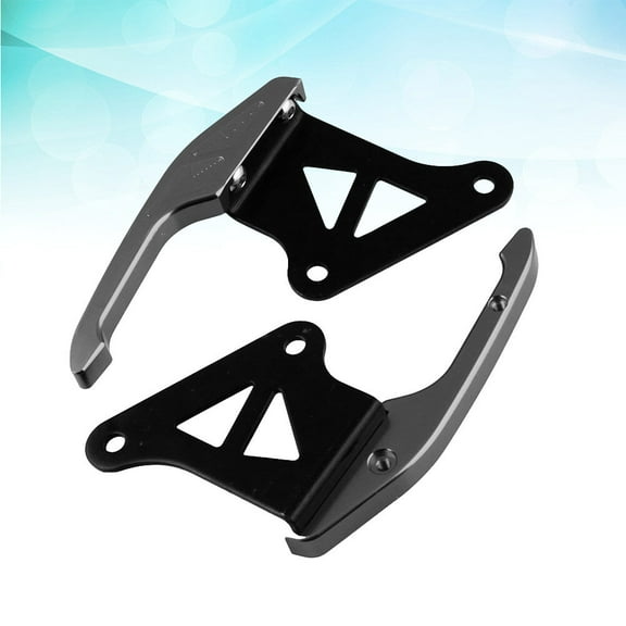 Raindrops  Grab Handle Rear Modification Motorcycle Accessories Dark Grey