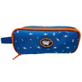 thumbnail image 1 of Estuche para lápices de gran capacidad, bolsa de lona portátil para lápices, estuche para bolígrafos, bolsa de almacenamiento portátil para bolígrafos azul, 1 of 5