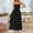 Black, variant on TIANZEN Women‘s Summer Boho Strapless Maxi Dress 2025 Casual Sleeveless Off Shoulder Smocked Tiered Beach Long Womens Long Summer Dresses Casual Tee Shirt Dress Chiffon Summer Dress