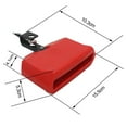 thumbnail image 4 of Cowbell Accessory,ABS Plastic Cowbell Quick Plastic Cowbell Cowbell Built for Professionals, 4 of 9