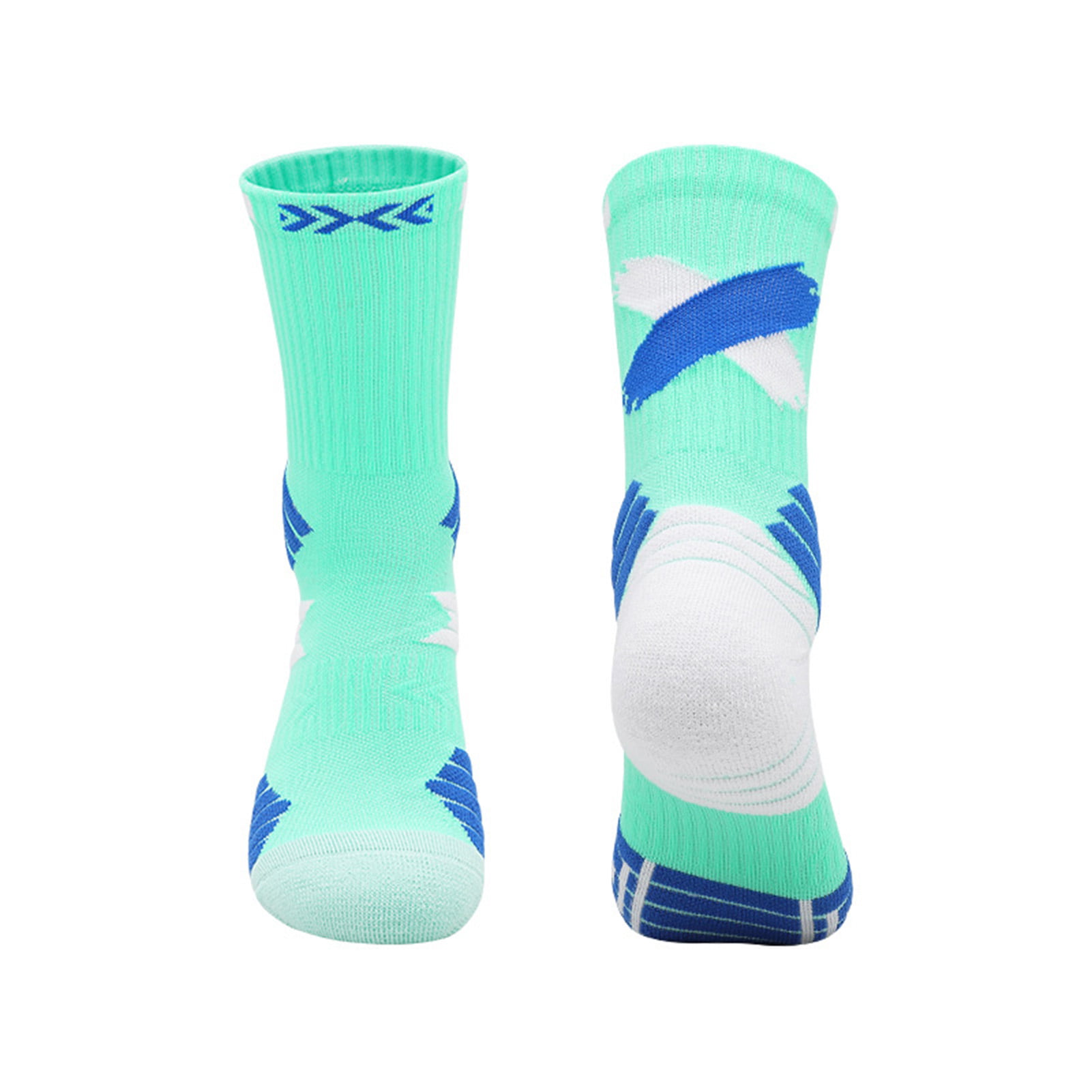 Chaussettes Footshop The Basketball Socks Gray Camo