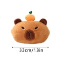 thumbnail image 3 of Adorable Pillow Capibala Cute Capybara Cartoon Car Headrest for Home Décor and Travel Use, 3 of 4