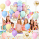thumbnail image 3 of 363 Globos Latex Colores Pastel Macarrón Globos Con Confeti Agua Xtellar multicolor, 3 of 4
