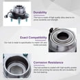 thumbnail image 4 of ROADFAR OE 513189 kit de Roulement à Roues avant Compatible pour 2005-2006 pour Equinox 2002-2007 pour Saturn Vue Ensemble de Roulements avec ABS (1 Pack), 4 of 4