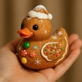 thumbnail image 6 of Festive Rubber Duck Set with Christmas Tree Adorable Holiday Decor for Living Room & Dining Tables​, 6 of 6